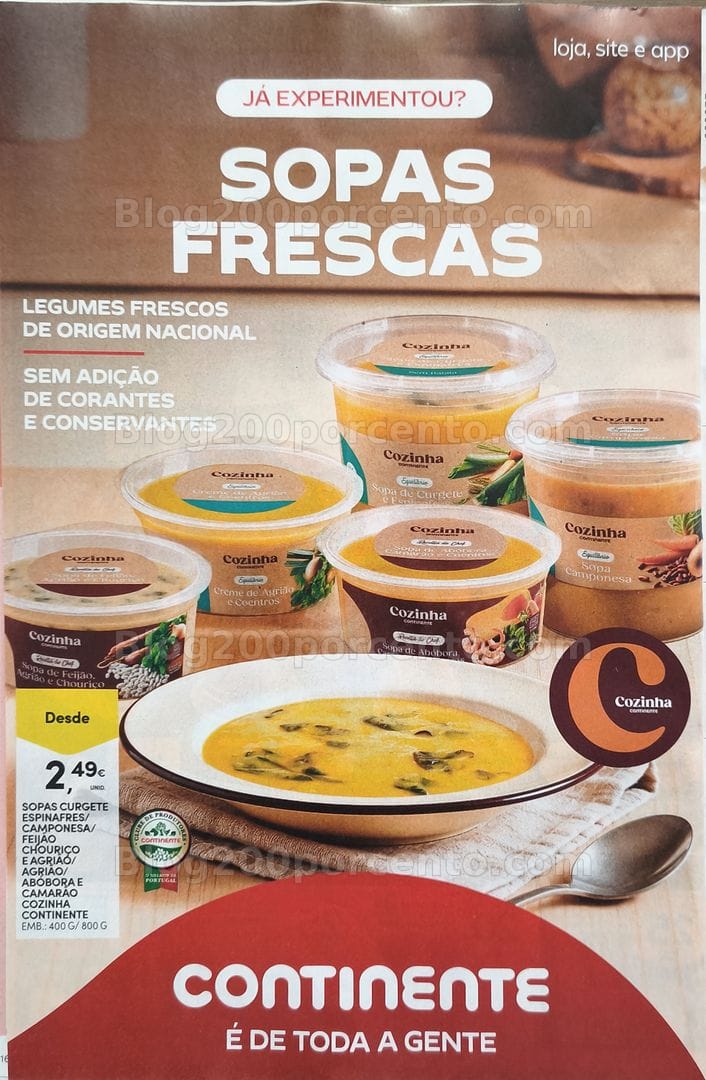 Antevisão Folheto CONTINENTE Promoções de 22 a 28 setembro