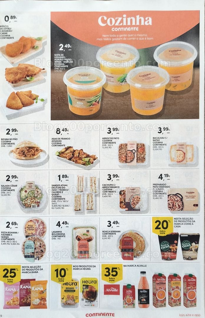 Antevisão Folheto CONTINENTE Promoções de 22 a 28 setembro