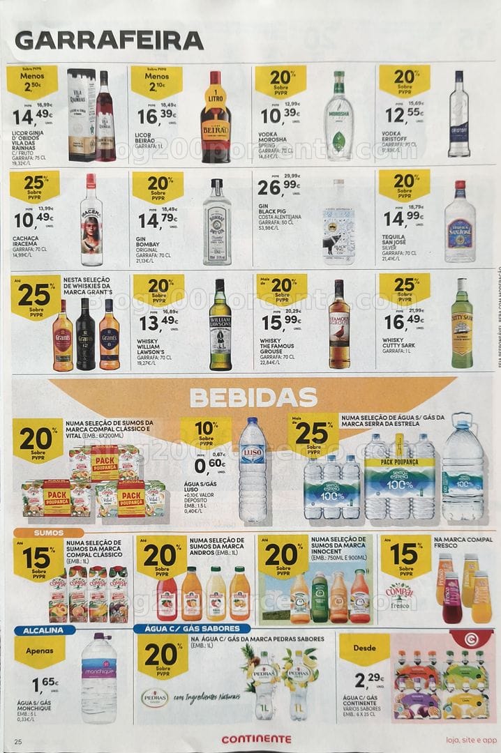 Antevisão Folheto CONTINENTE Promoções de 22 a 28 setembro