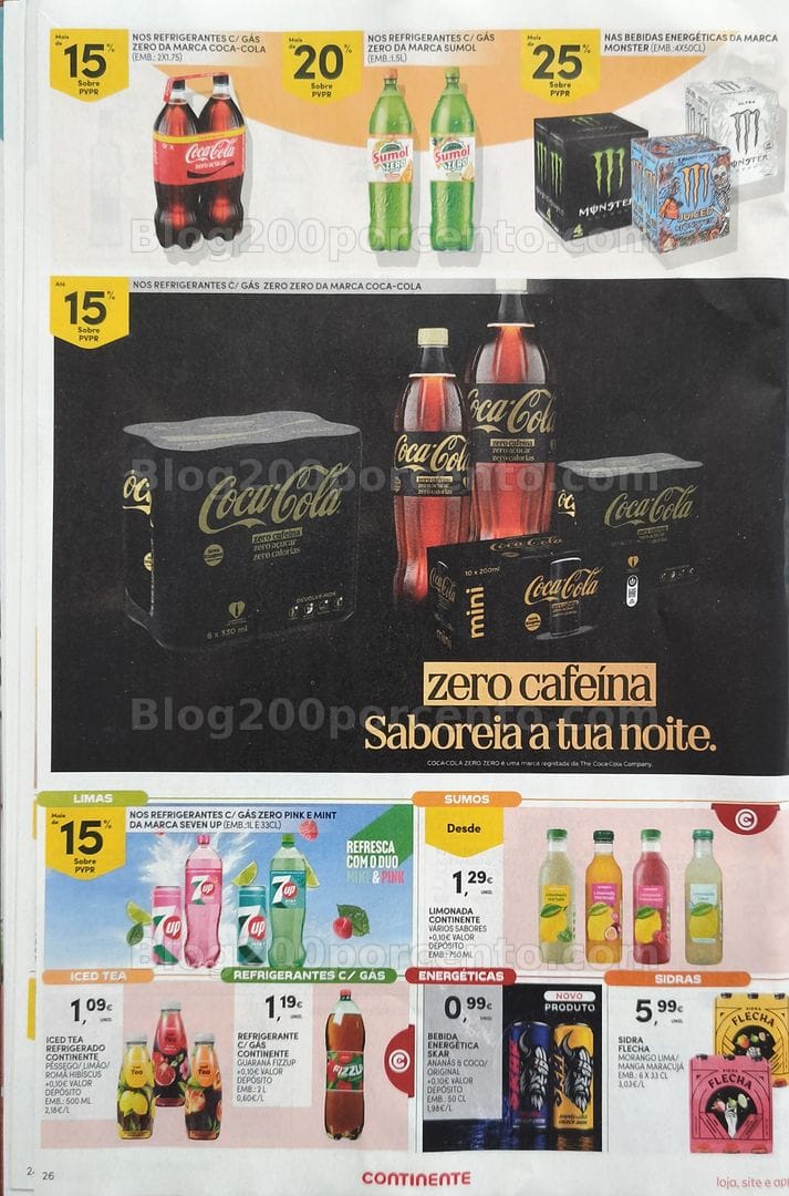 Antevisão Folheto CONTINENTE Promoções de 22 a 28 setembro