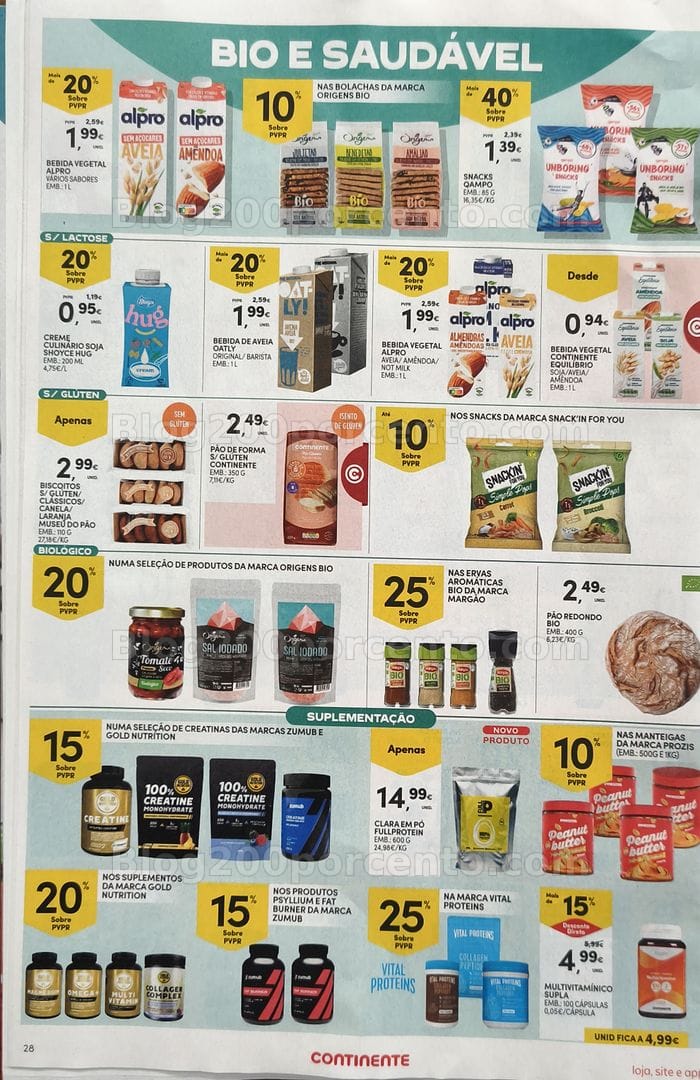 Antevisão Folheto CONTINENTE Promoções de 22 a 28 setembro