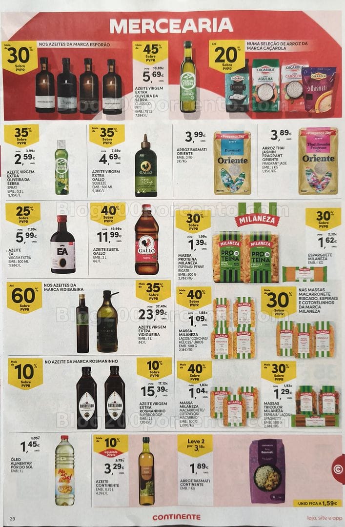 Antevisão Folheto CONTINENTE Promoções de 22 a 28 setembro