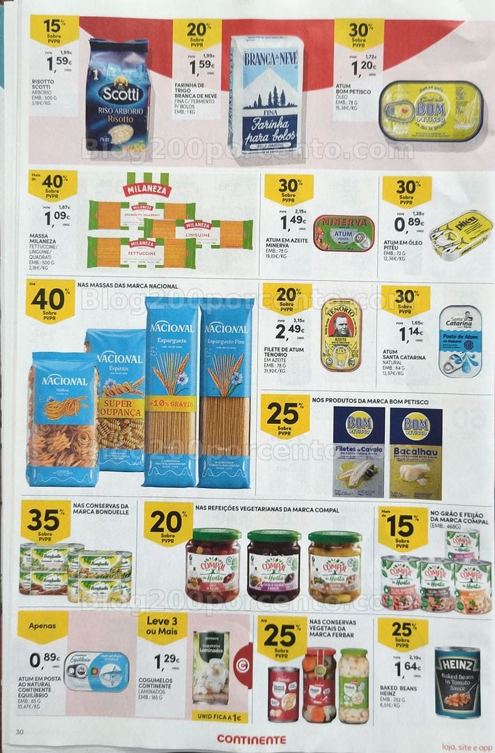 Antevisão Folheto CONTINENTE Promoções de 22 a 28 setembro