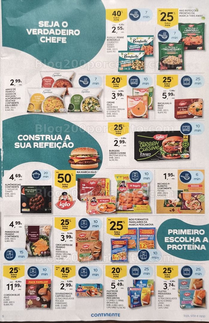 Antevisão Folheto CONTINENTE Promoções de 22 a 28 setembro