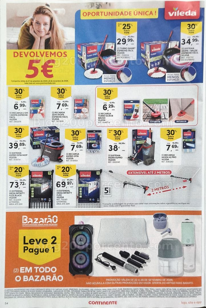 Antevisão Folheto CONTINENTE Promoções de 22 a 28 setembro