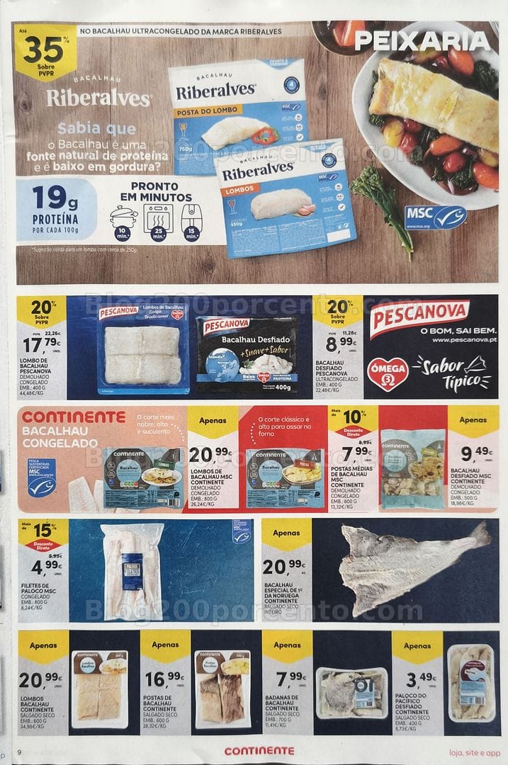 Antevisão Folheto CONTINENTE Promoções de 22 a 28 setembro
