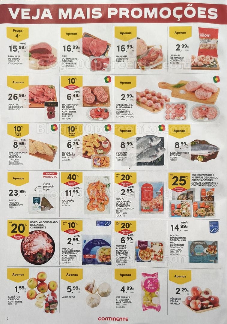 Antevisão Folheto CONTINENTE Promoções Fim de Semana - 18 a 21 setembro