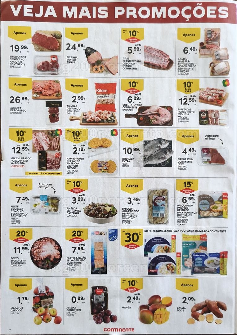 Antevisão Folheto CONTINENTE Promoções Fim de Semana - 4 a 7 setembro
