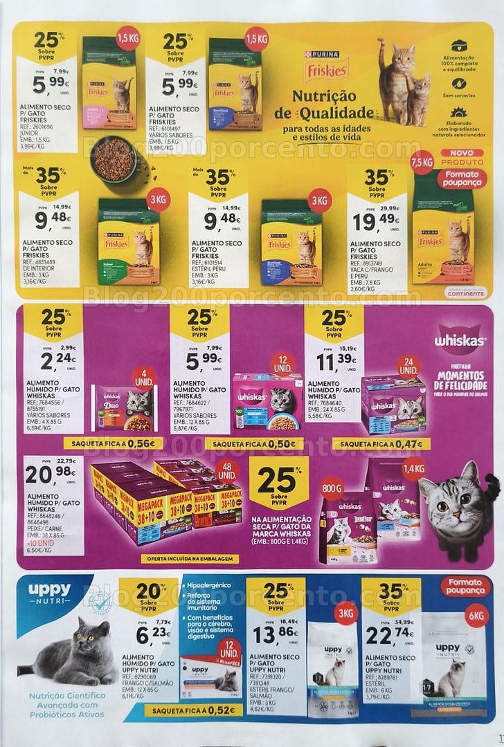 Antevisão Folheto CONTINENTE Feira Animal Promoções de 29 setembro a 18 outubro