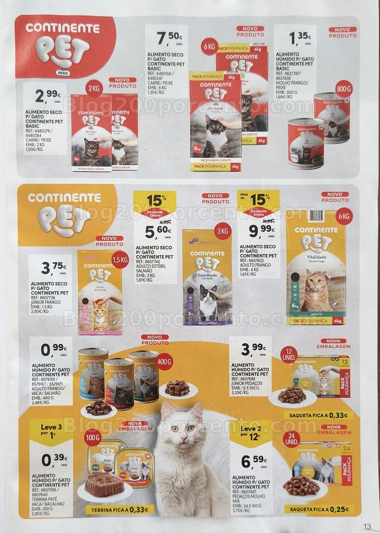 Antevisão Folheto CONTINENTE Feira Animal Promoções de 29 setembro a 18 outubro