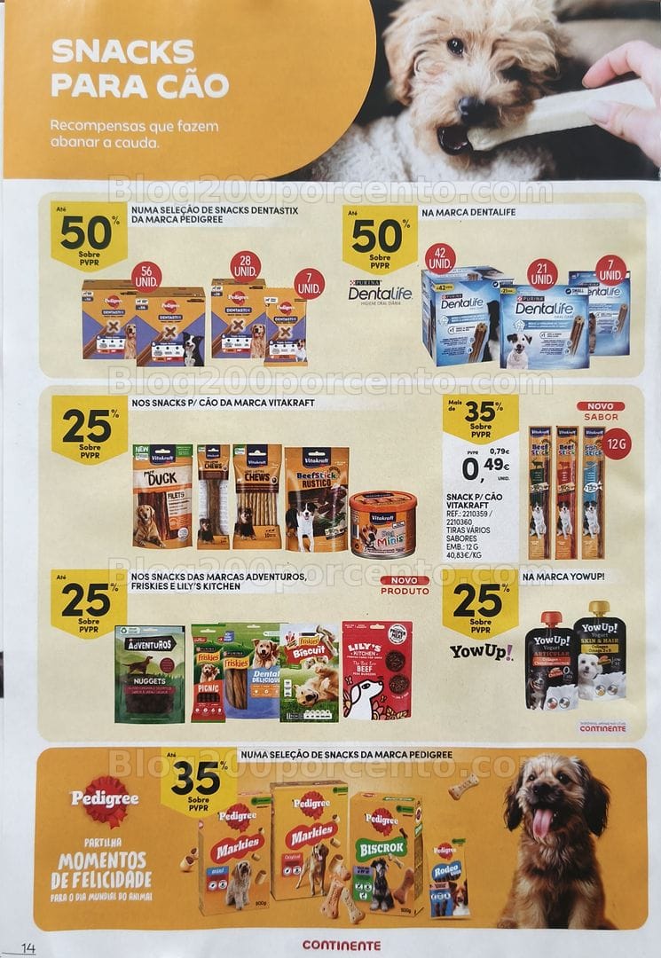 Antevisão Folheto CONTINENTE Feira Animal Promoções de 29 setembro a 18 outubro