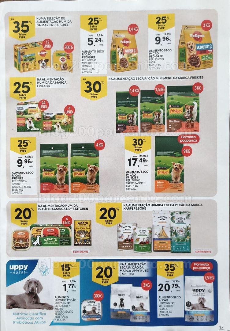 Antevisão Folheto CONTINENTE Feira Animal Promoções de 29 setembro a 18 outubro