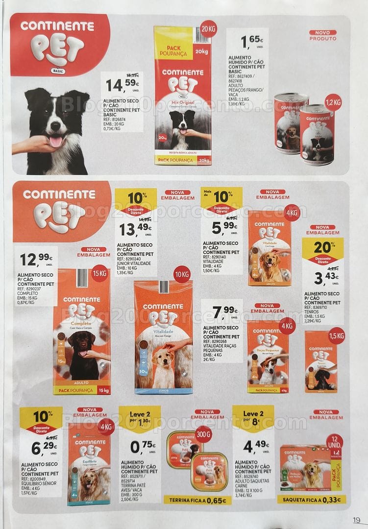 Antevisão Folheto CONTINENTE Feira Animal Promoções de 29 setembro a 18 outubro