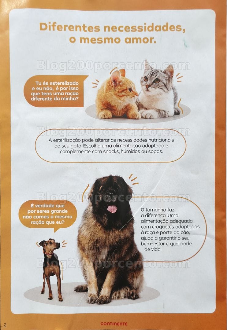 Antevisão Folheto CONTINENTE Feira Animal Promoções de 29 setembro a 18 outubro