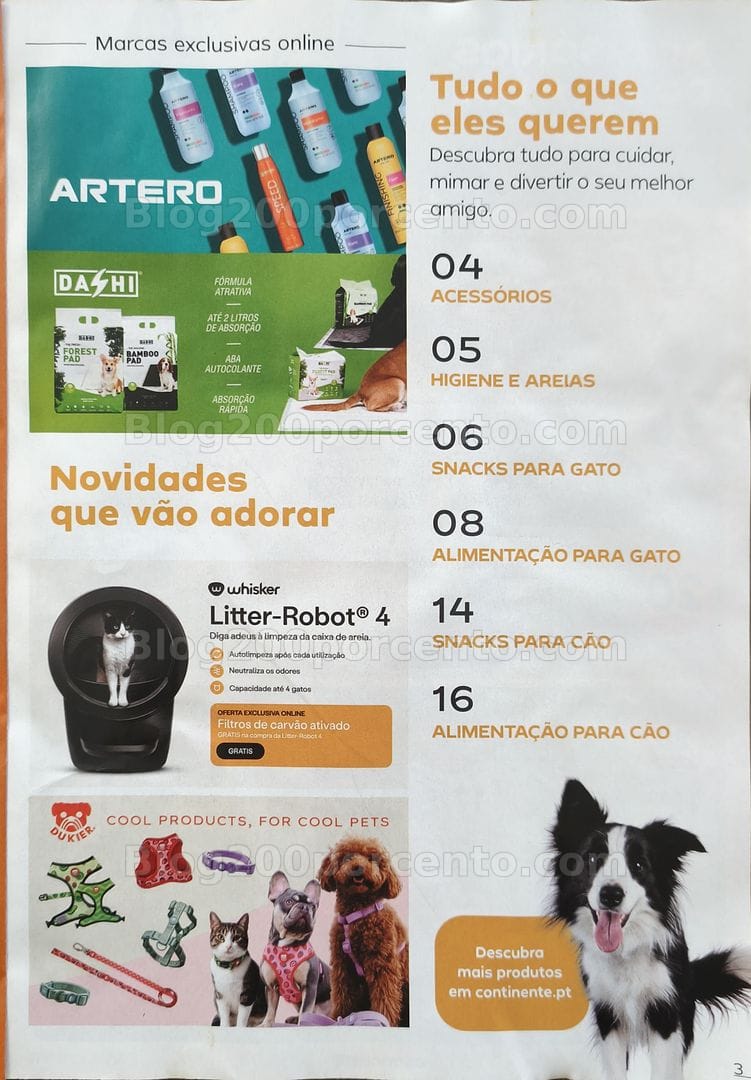Antevisão Folheto CONTINENTE Feira Animal Promoções de 29 setembro a 18 outubro