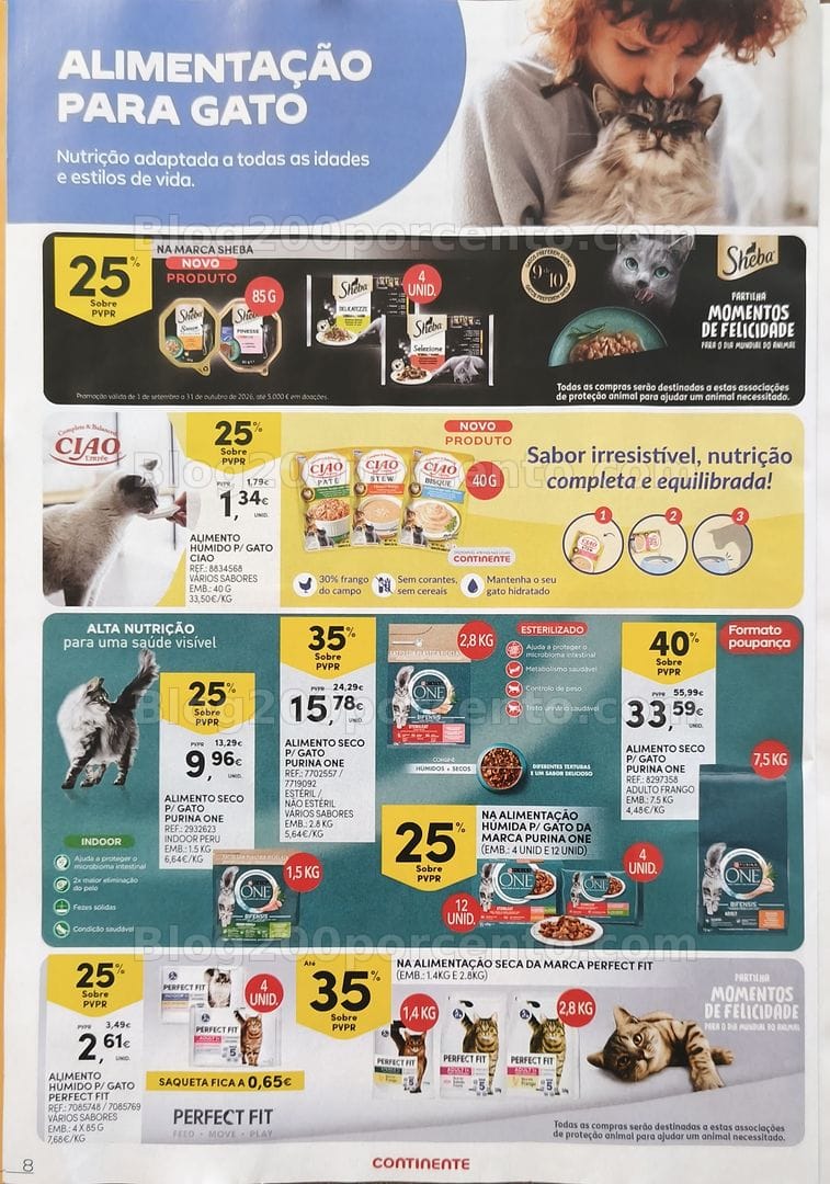 Antevisão Folheto CONTINENTE Feira Animal Promoções de 29 setembro a 18 outubro