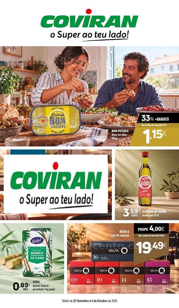 Antevisão Folheto COVIRAN Promoções de 22 setembro a 4 outubro