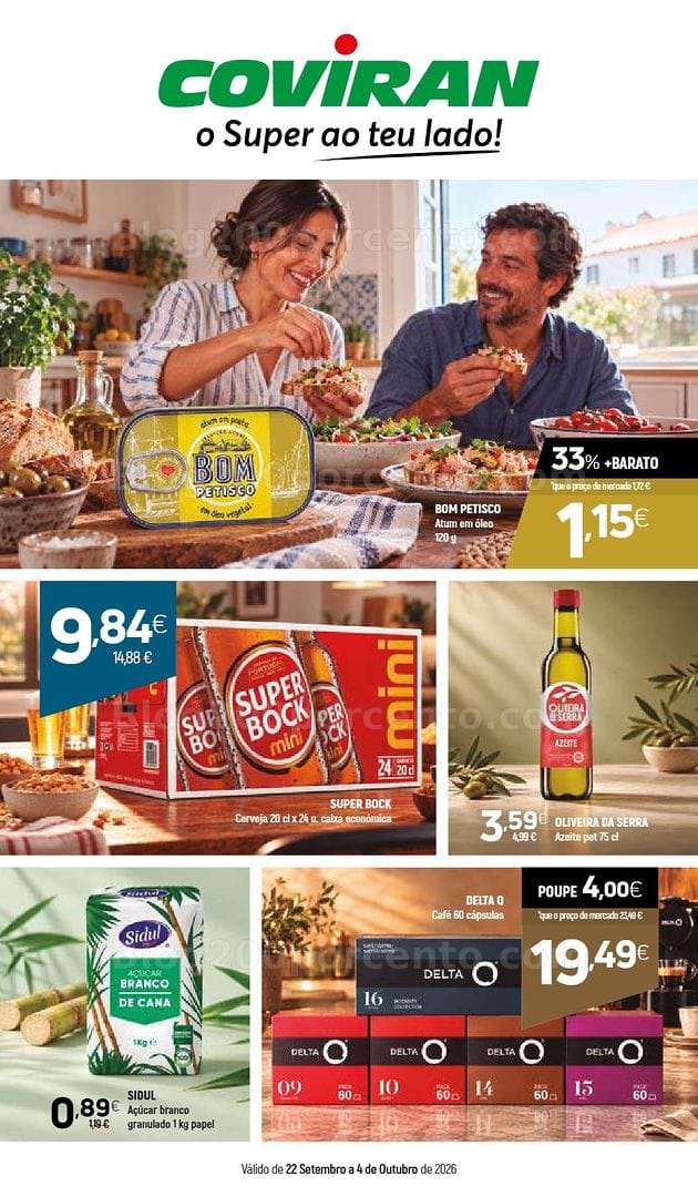 Antevisão Folheto COVIRAN Promoções de 22 setembro a 4 outubro
