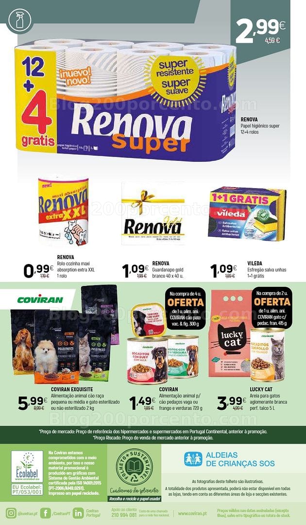 Antevisão Folheto COVIRAN Promoções de 22 setembro a 4 outubro