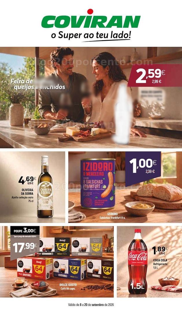 Antevisão Folheto COVIRAN Promoções de 8 a 20 setembro