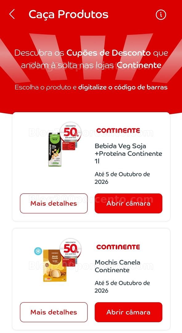 ALERTA - Novos Caça Produtos CONTINENTE Promoções de 22 setembro a 5 outubro