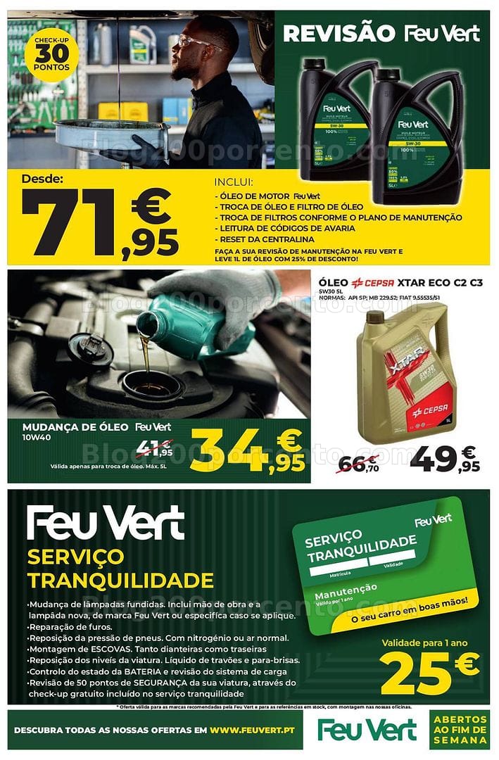 Antevisão Folheto FEU VERT Promoções de 1 a 21 outubro