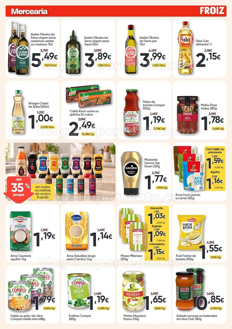 Antevisão Folheto FROIZ Promoções de 16 a 30 setembro