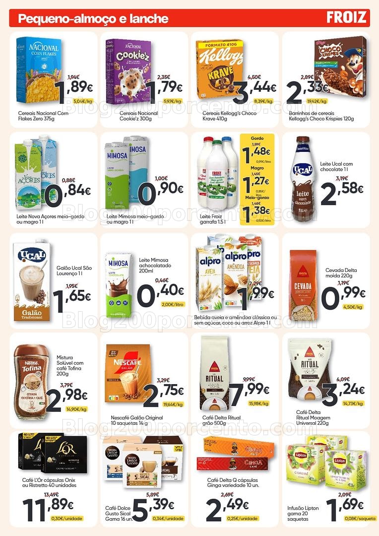 Antevisão Folheto FROIZ Promoções de 16 a 30 setembro