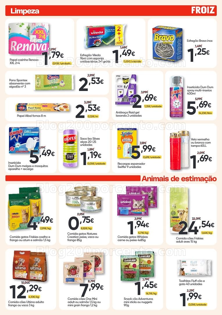 Antevisão Folheto FROIZ Promoções de 16 a 30 setembro