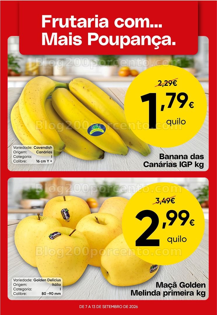 Antevisão Folheto FROIZ Promoções de 7 a 13 setembro