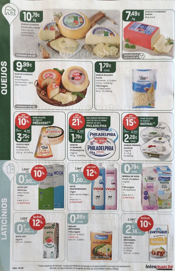 Antevisão Folheto INTERMARCHÉ Promoções de 10 a 16 setembro