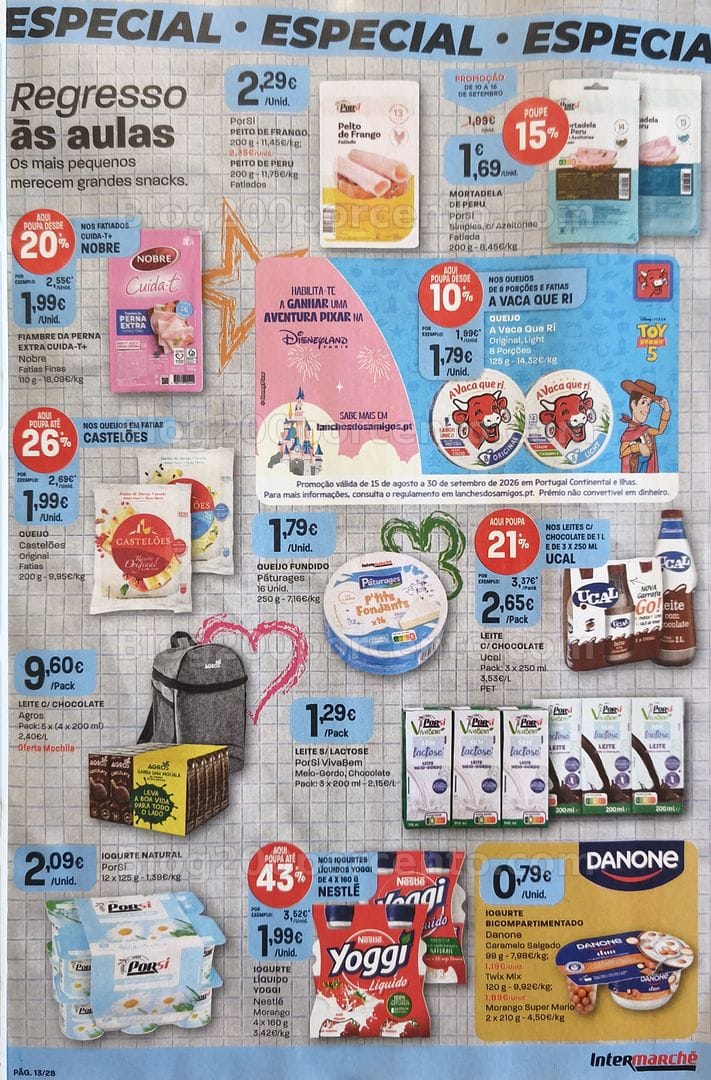 Antevisão Folheto INTERMARCHÉ Promoções de 10 a 16 setembro