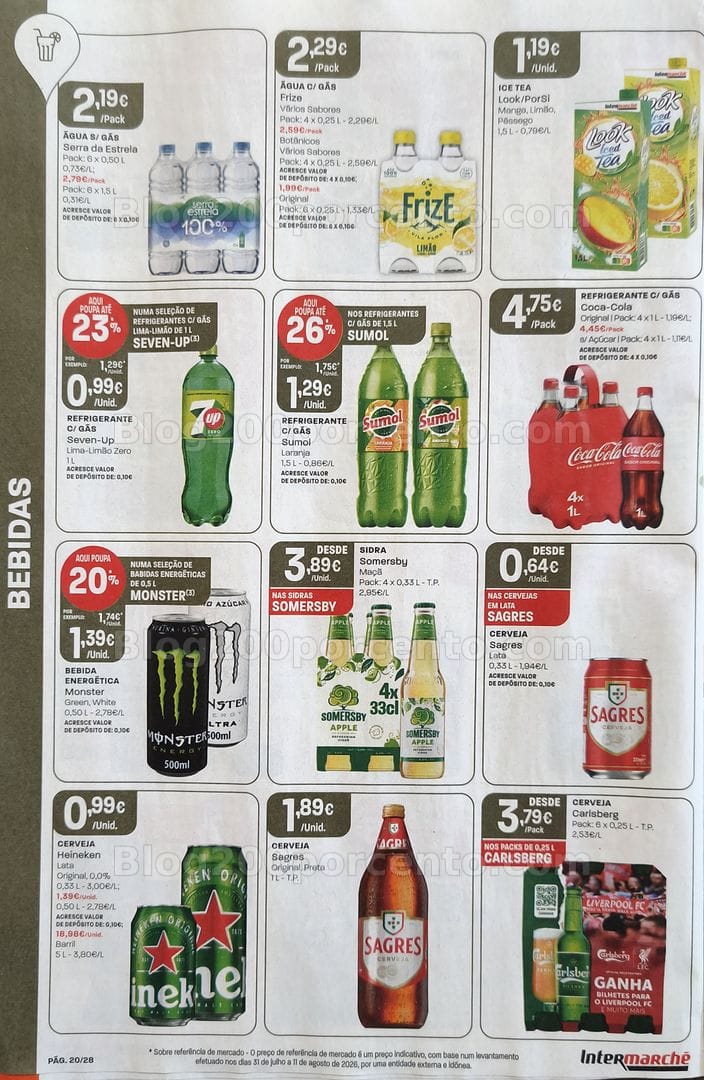 Antevisão Folheto INTERMARCHÉ Promoções de 10 a 16 setembro
