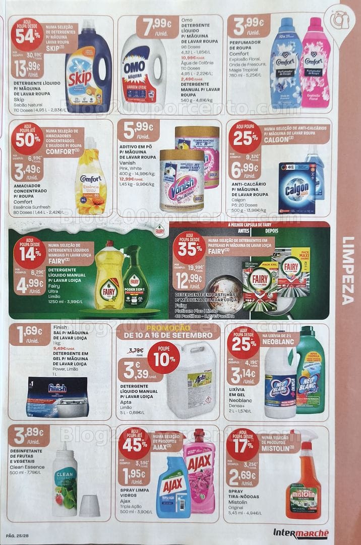 Antevisão Folheto INTERMARCHÉ Promoções de 10 a 16 setembro