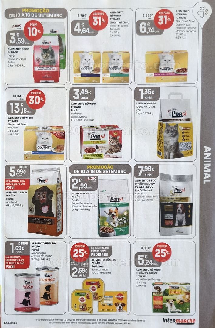 Antevisão Folheto INTERMARCHÉ Promoções de 10 a 16 setembro
