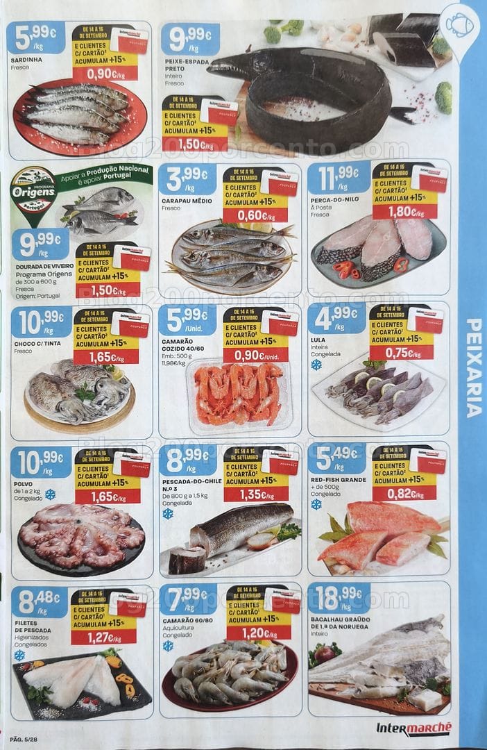 Antevisão Folheto INTERMARCHÉ Promoções de 10 a 16 setembro