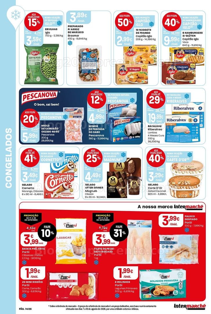 Antevisão Folheto INTERMARCHÉ Contact Promoções de 17 a 23 setembro