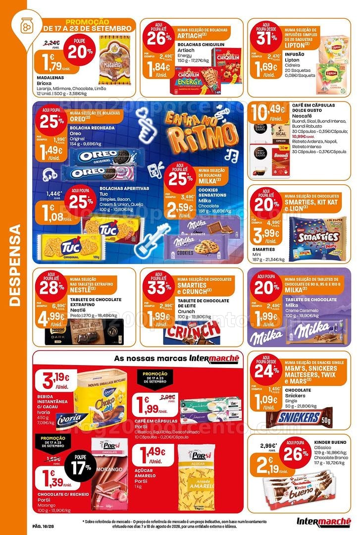 Antevisão Folheto INTERMARCHÉ Contact Promoções de 17 a 23 setembro