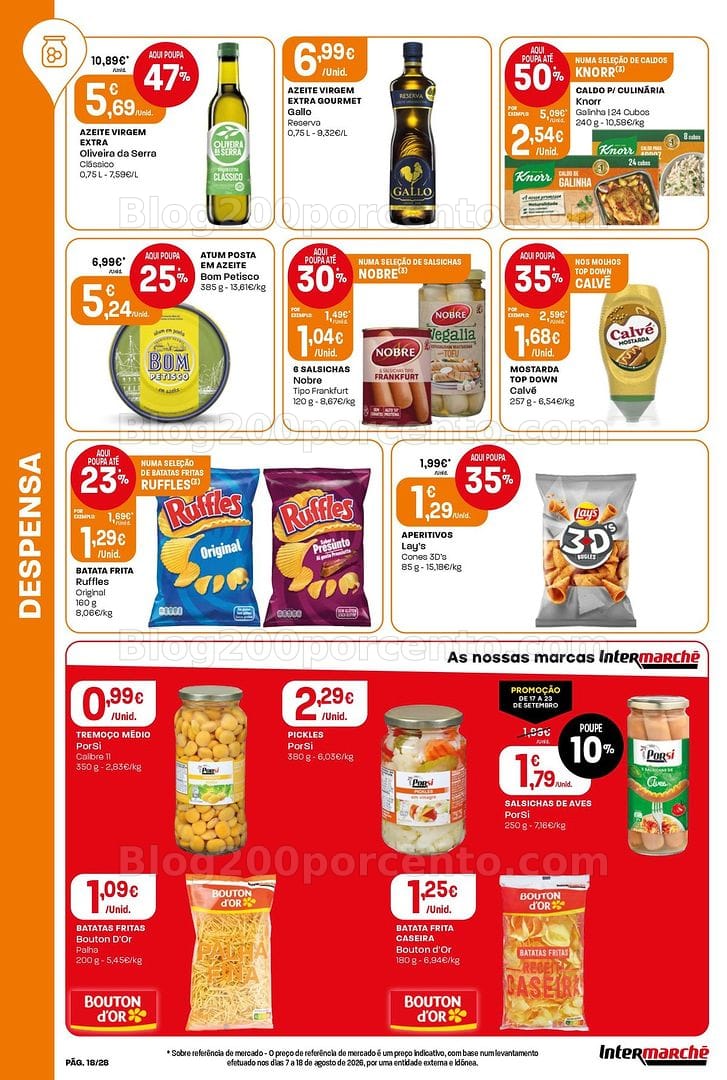 Antevisão Folheto INTERMARCHÉ Contact Promoções de 17 a 23 setembro