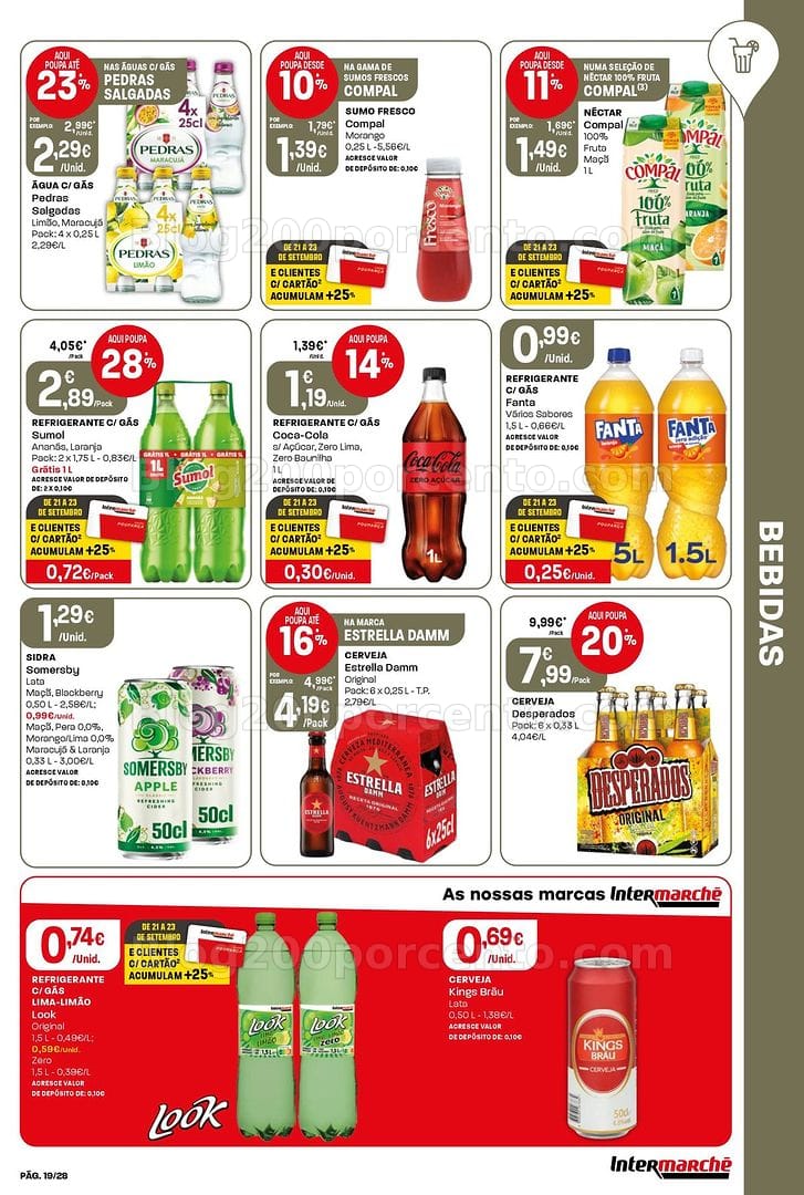 Antevisão Folheto INTERMARCHÉ Contact Promoções de 17 a 23 setembro