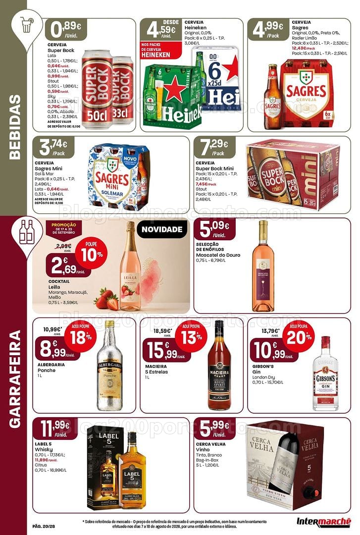 Antevisão Folheto INTERMARCHÉ Contact Promoções de 17 a 23 setembro