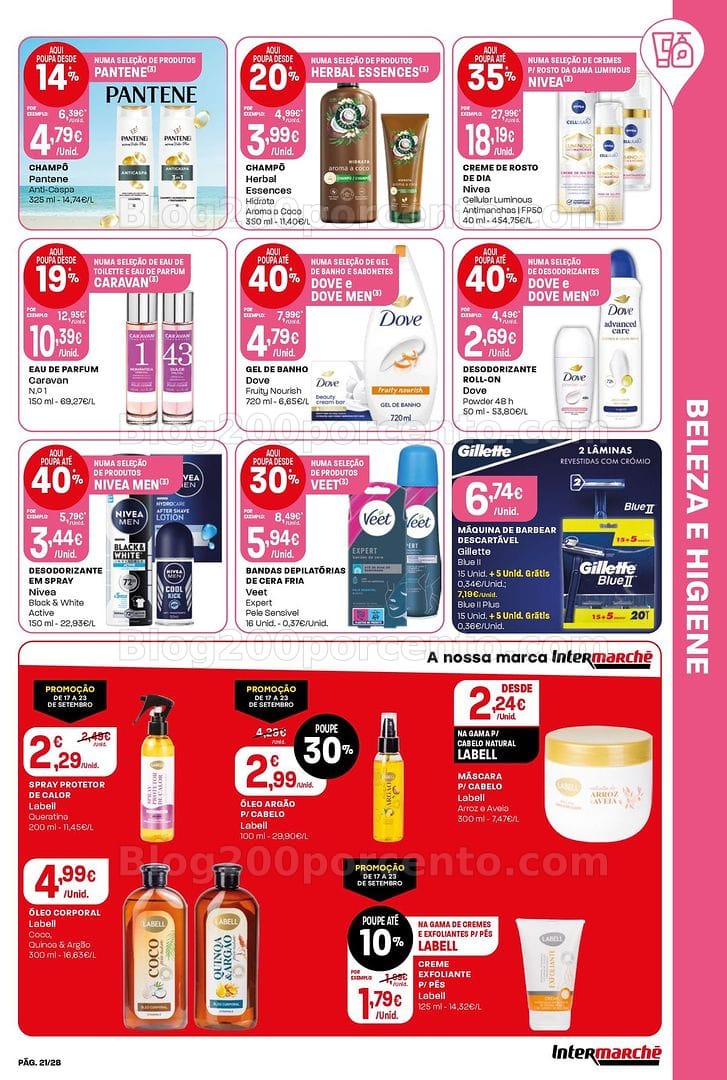 Antevisão Folheto INTERMARCHÉ Contact Promoções de 17 a 23 setembro