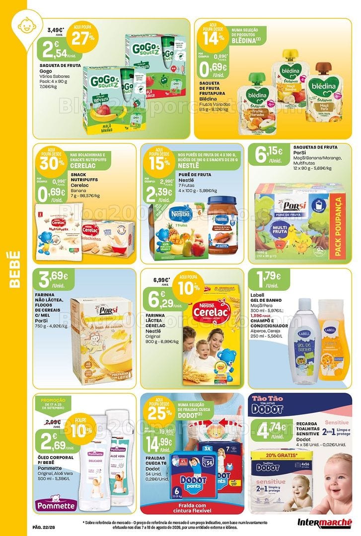 Antevisão Folheto INTERMARCHÉ Contact Promoções de 17 a 23 setembro