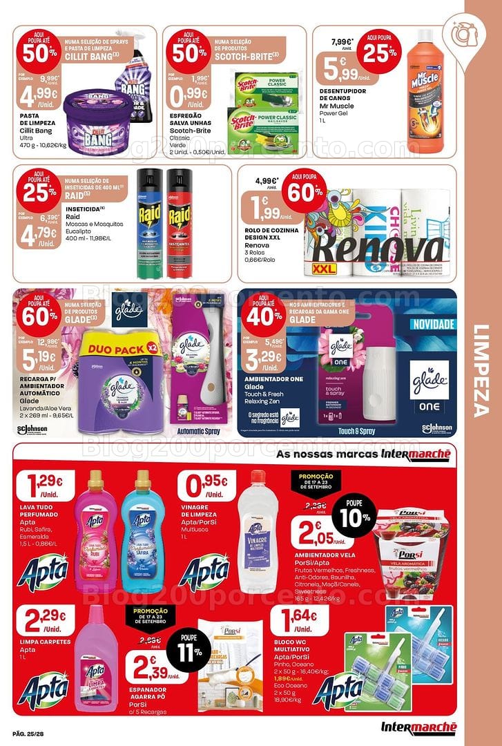 Antevisão Folheto INTERMARCHÉ Contact Promoções de 17 a 23 setembro