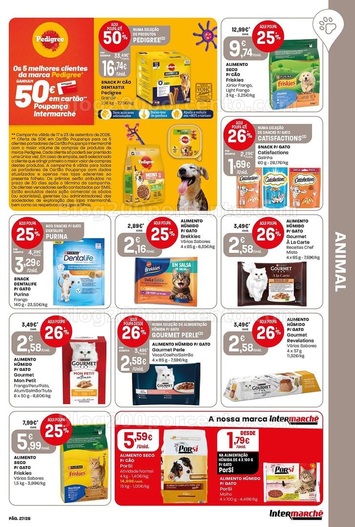 Antevisão Folheto INTERMARCHÉ Contact Promoções de 17 a 23 setembro
