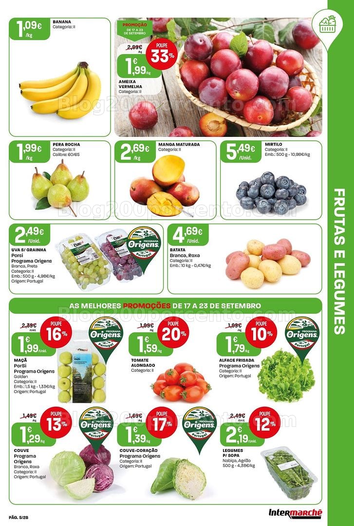 Antevisão Folheto INTERMARCHÉ Contact Promoções de 17 a 23 setembro
