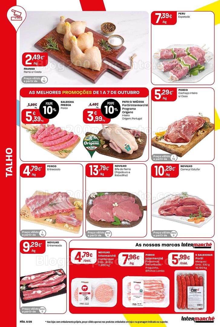 Antevisão Folheto INTERMARCHÉ Contact Promoções de 1 a 7 outubro