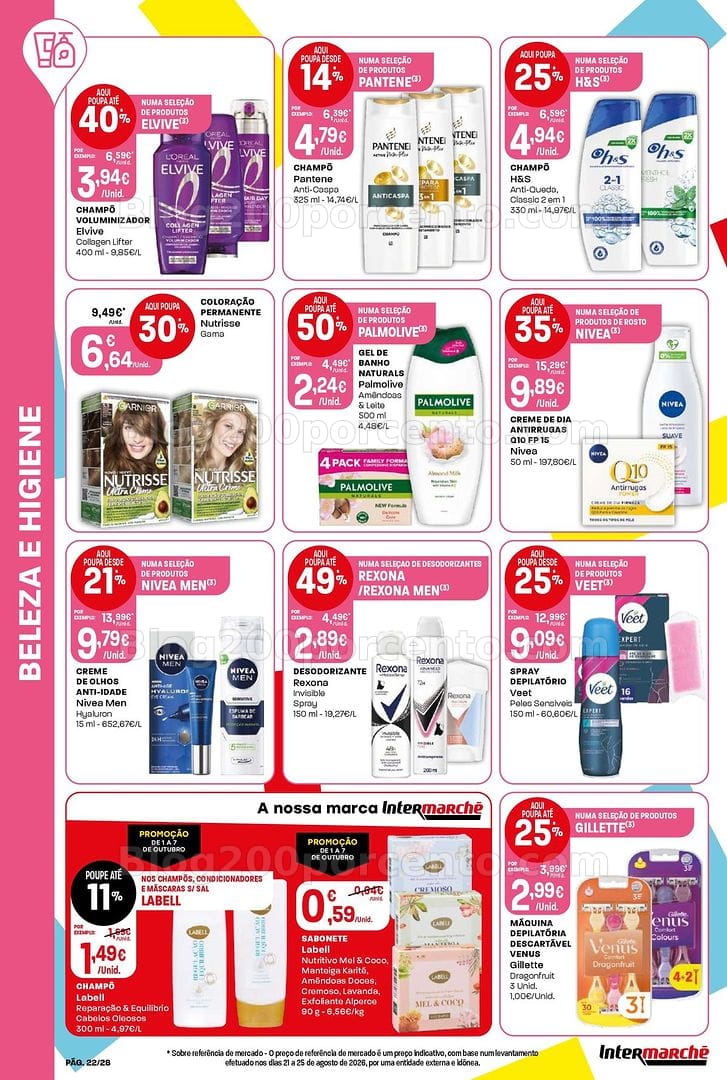 Antevisão Folheto INTERMARCHÉ Contact Promoções de 1 a 7 outubro