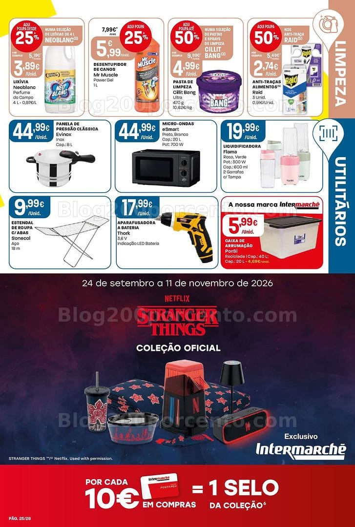 Antevisão Folheto INTERMARCHÉ Contact Promoções de 1 a 7 outubro