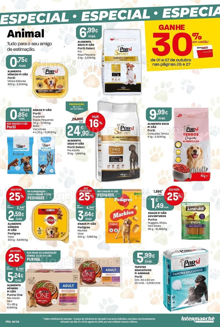Antevisão Folheto INTERMARCHÉ Contact Promoções de 1 a 7 outubro